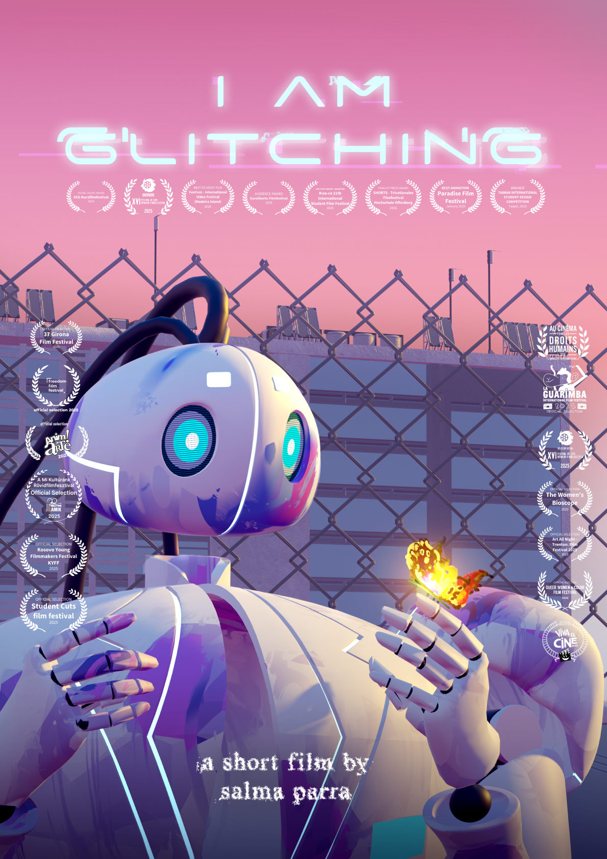 Affiche I AM GLITCHING 